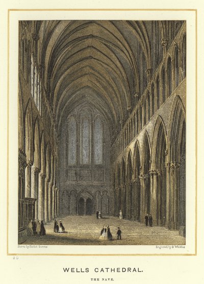 Catedral de Wells, la nave de Hablot Knight Browne